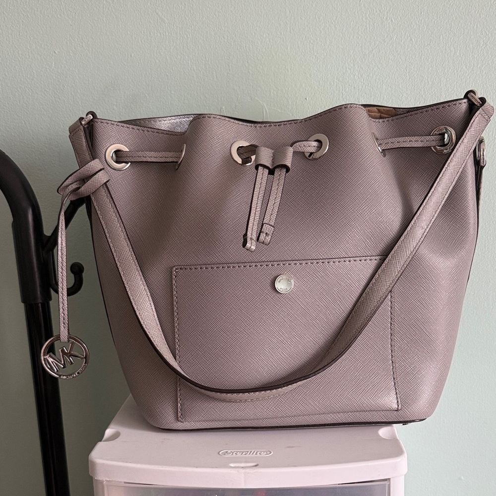 Michael Kors Taupe Shoulder Bag